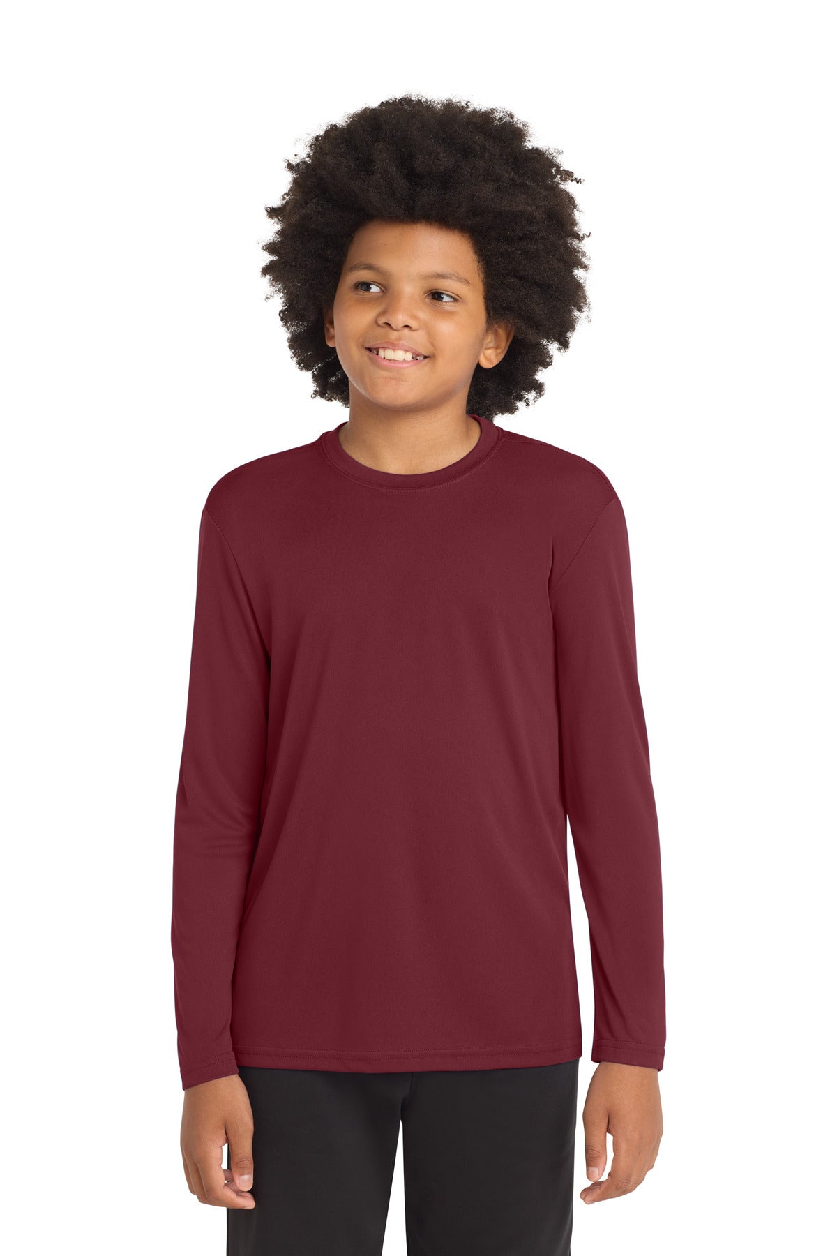 Sport-Tek® Youth Long Sleeve PosiCharge® Competitor Tee. YST350LS