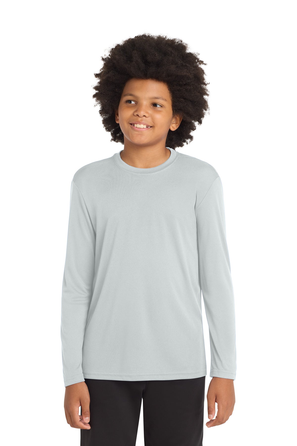 Sport-Tek® Youth Long Sleeve PosiCharge® Competitor Tee. YST350LS