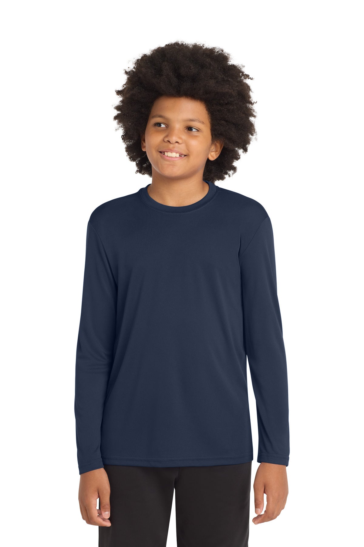 Sport-Tek® Youth Long Sleeve PosiCharge® Competitor Tee. YST350LS