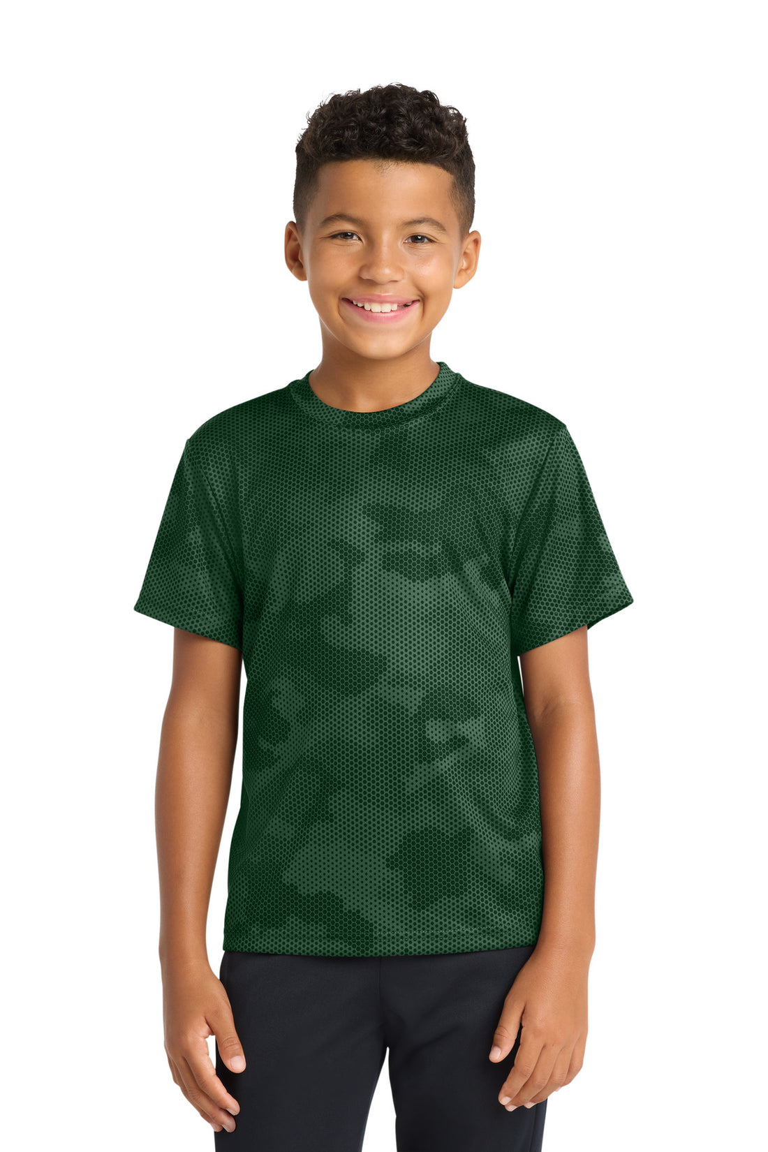 Sport-Tek® Youth CamoHex Tee. YST370