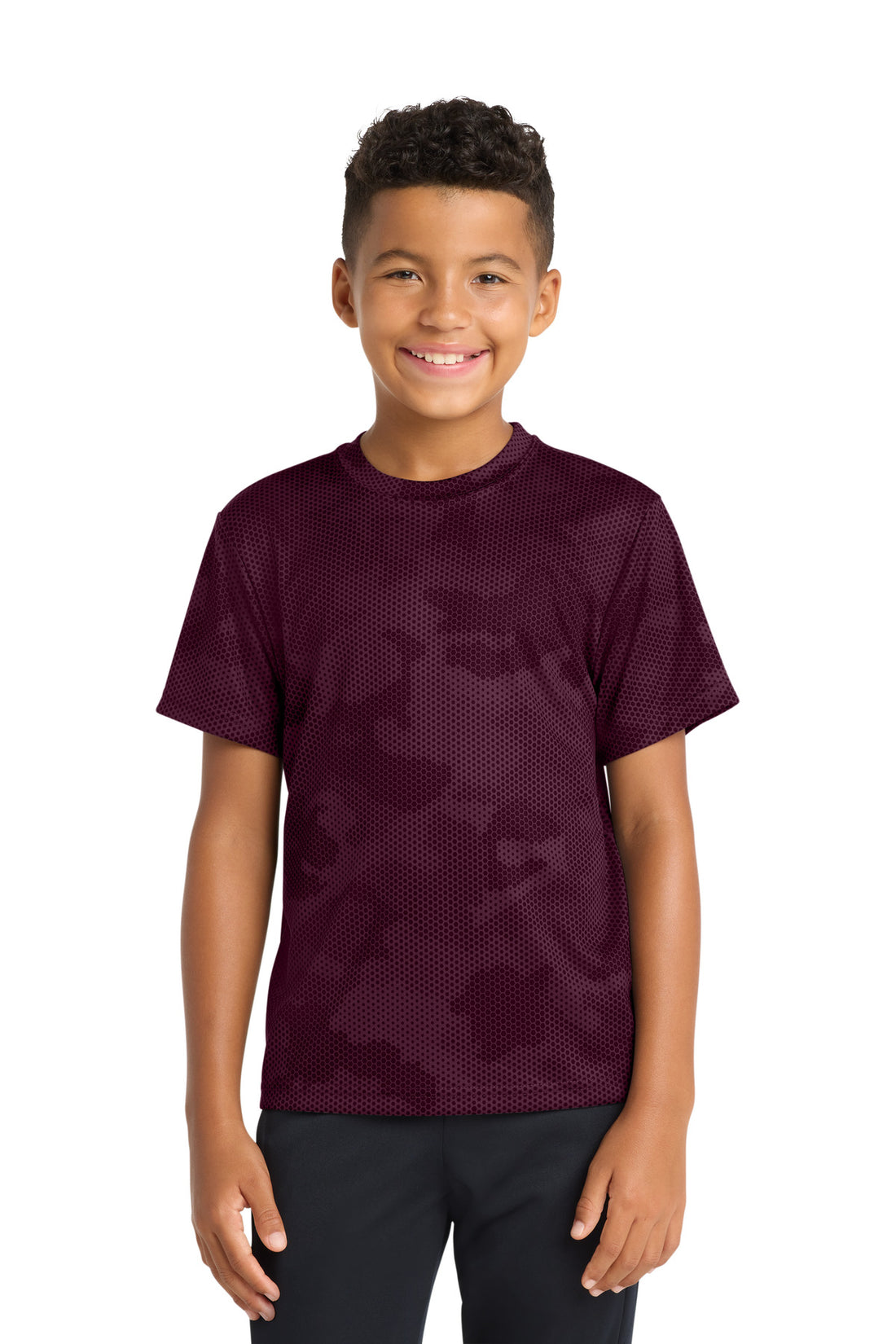 Sport-Tek® Youth CamoHex Tee. YST370