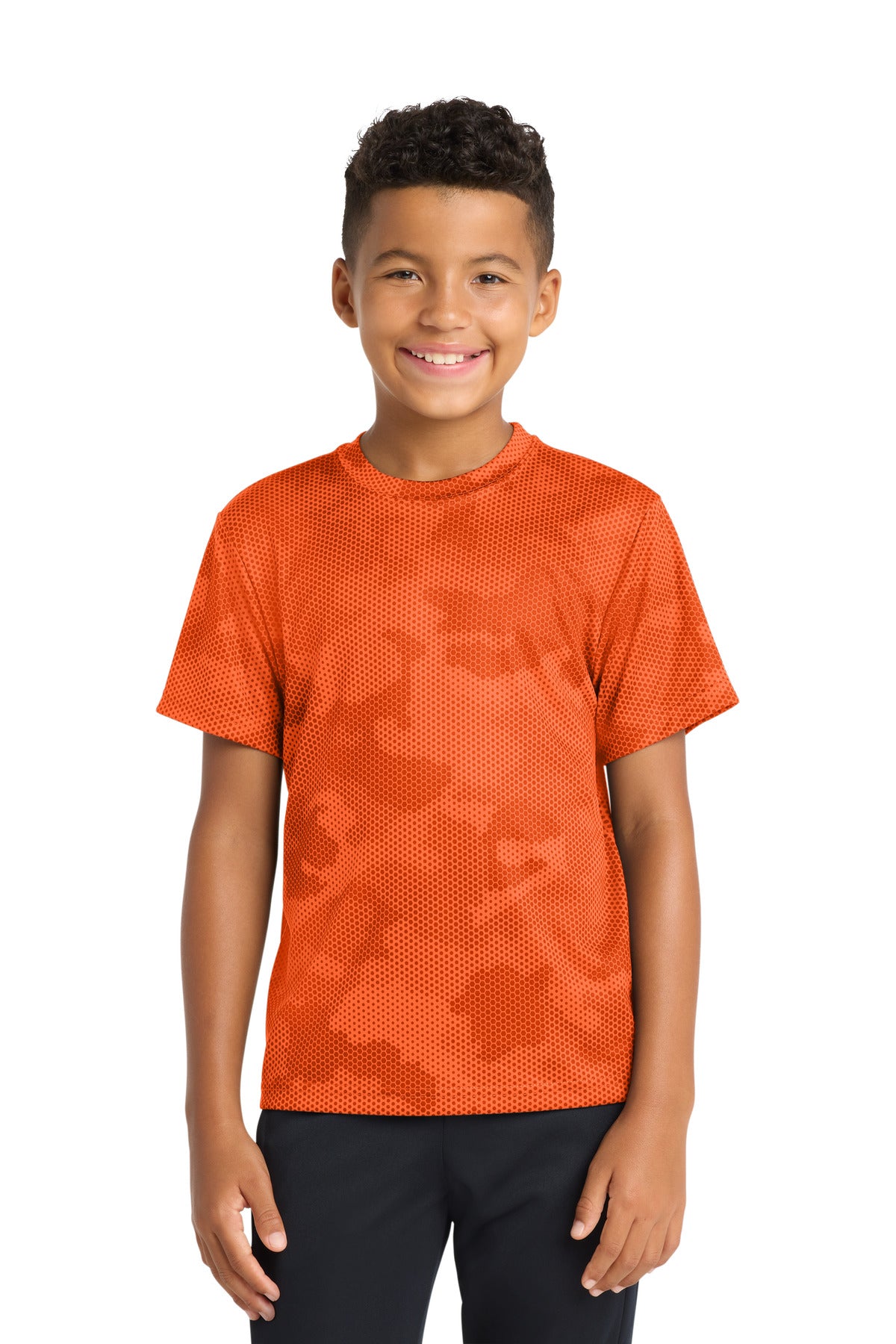 Sport-Tek® Youth CamoHex Tee. YST370