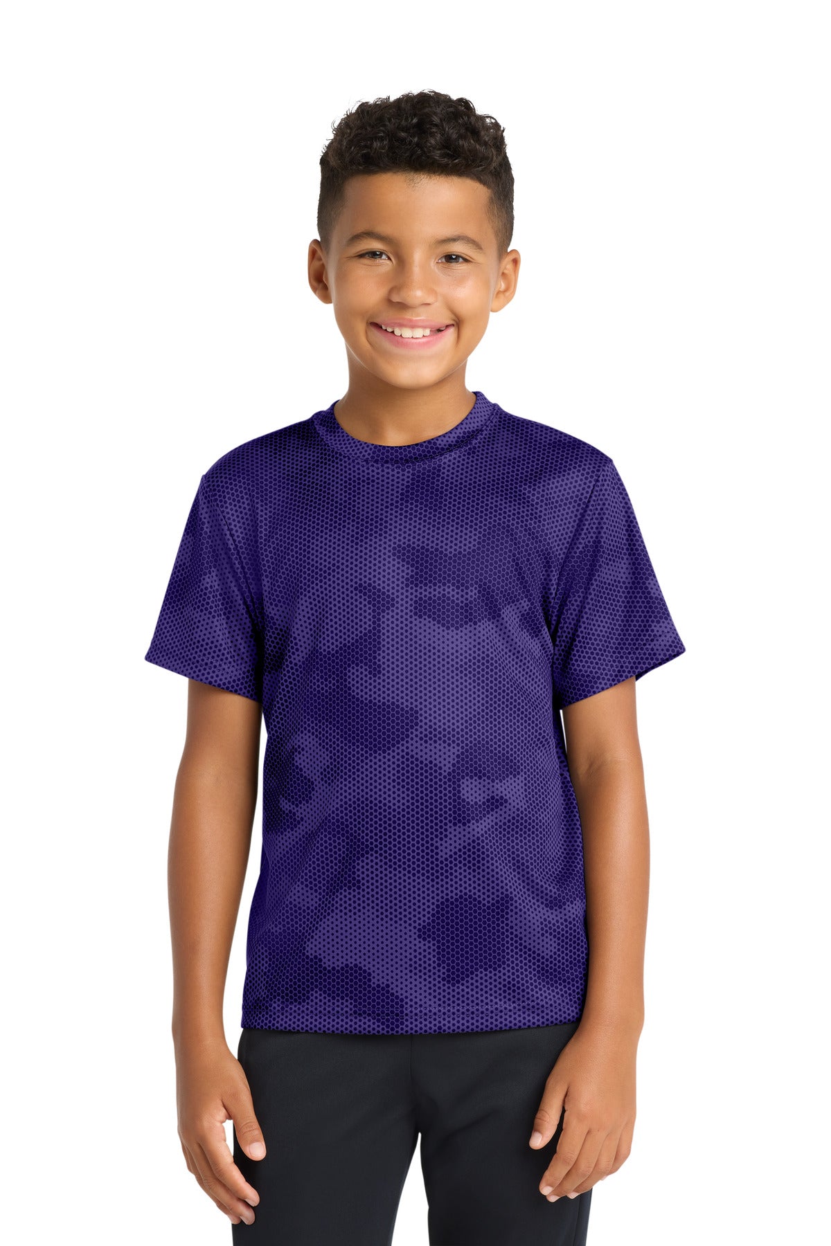Sport-Tek® Youth CamoHex Tee. YST370