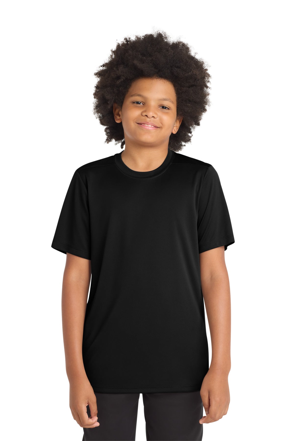 Sport-Tek ® Youth Posi-UV® Pro Tee. YST420 - Black - XS