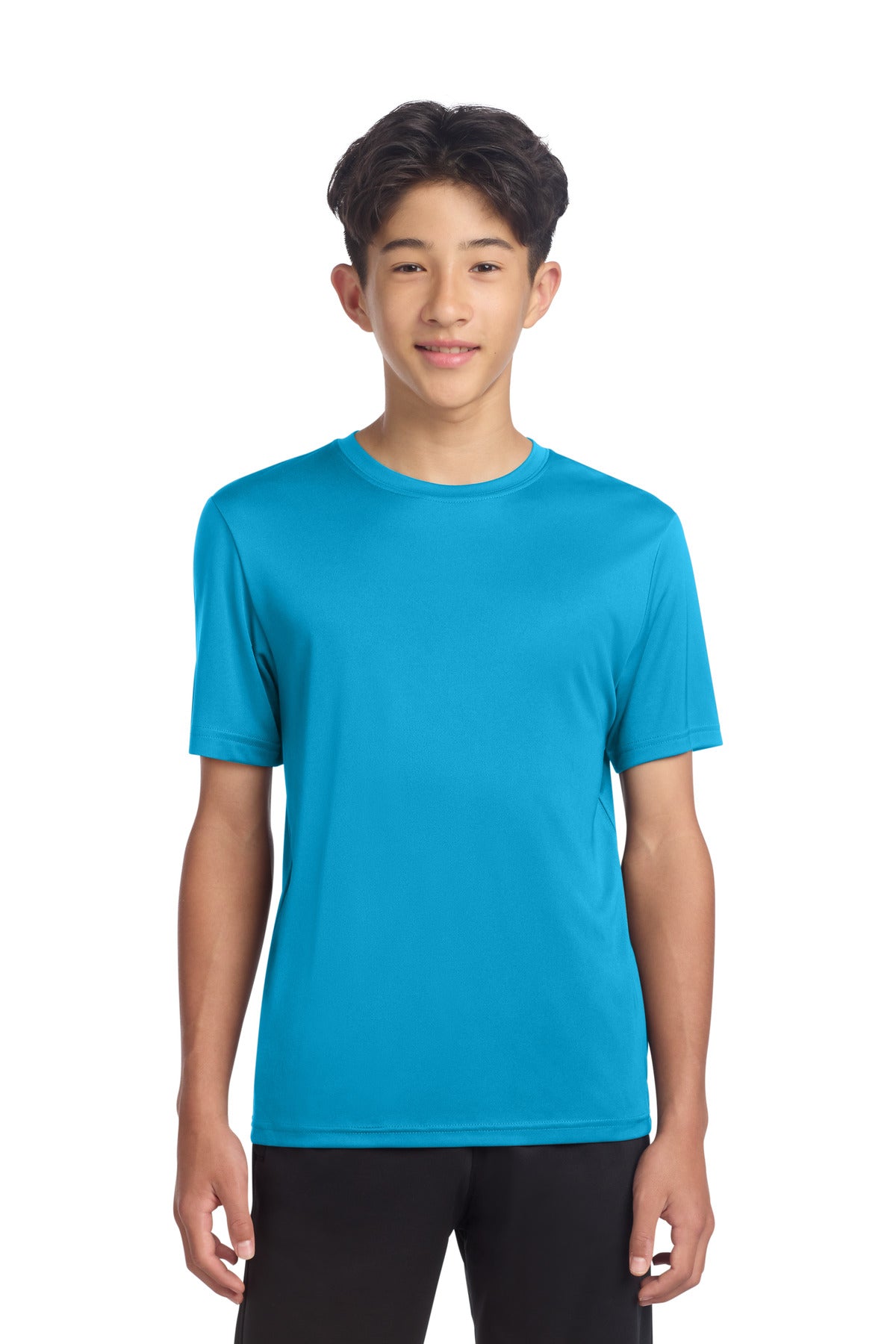 Sport-Tek® Youth PosiCharge® Re-Compete Tee YST720 - Atomic Blue - L