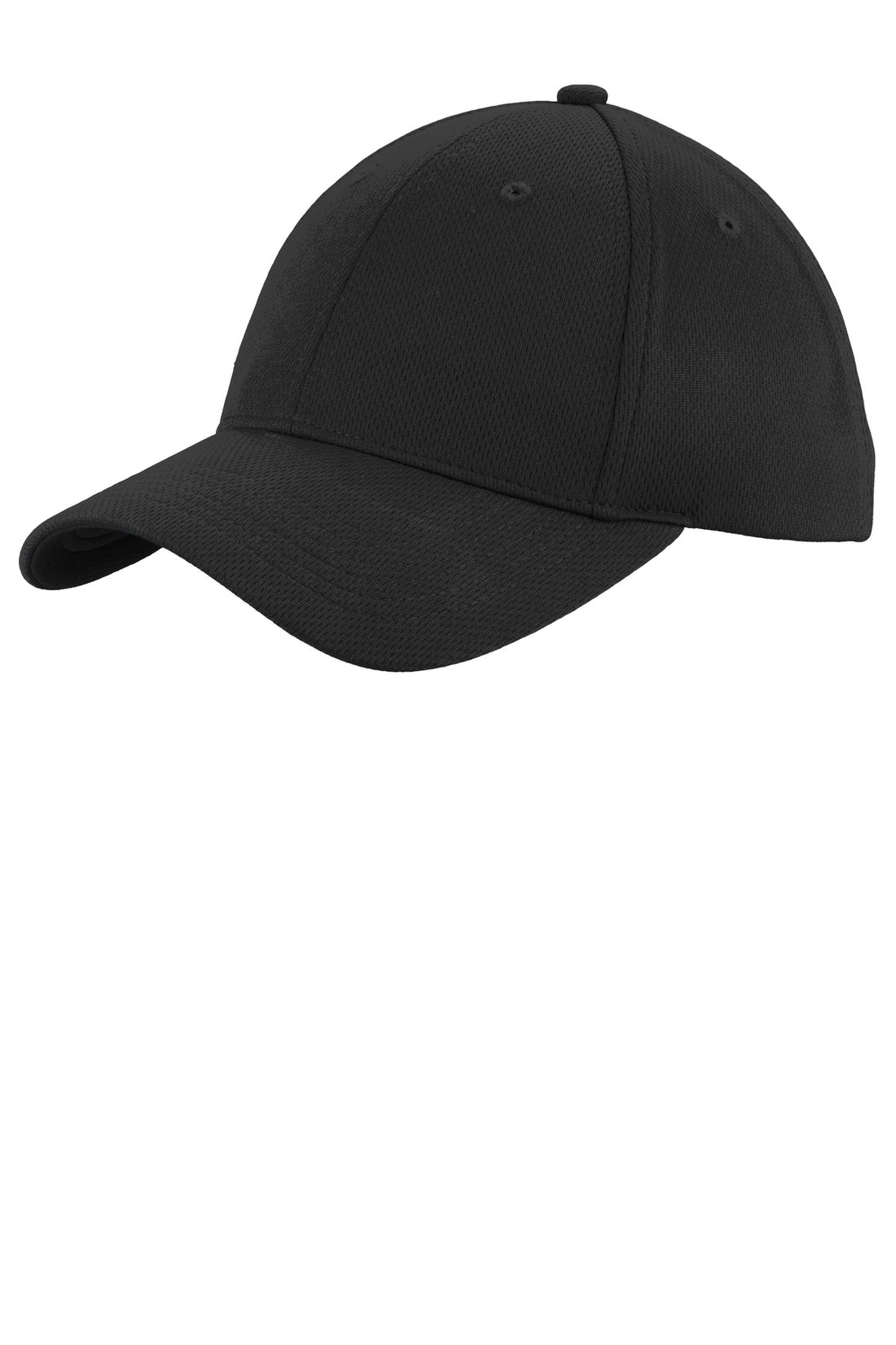 Sport-Tek® Youth PosiCharge® RacerMesh® Cap. YSTC26 - Black - OSFA